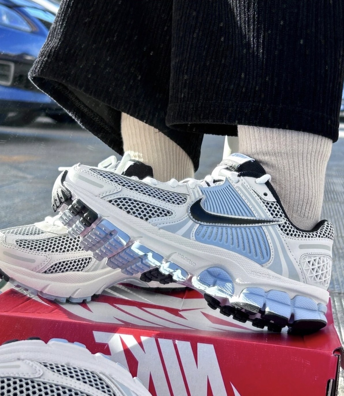 NIKE ZOOM VOMERO 5 'Light Armory Blue' 淺灰藍