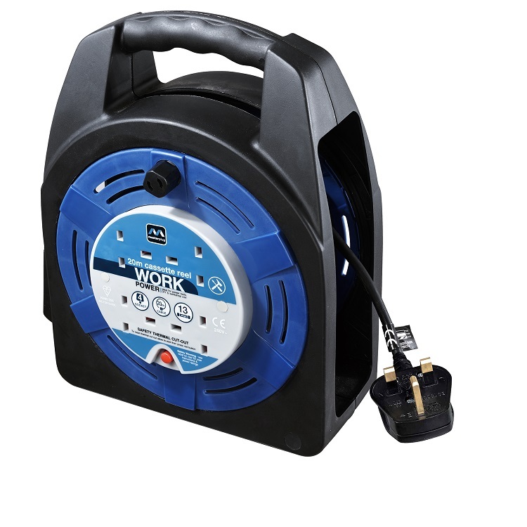 Masterplug 4 插口拖轆 20米 HBT2013