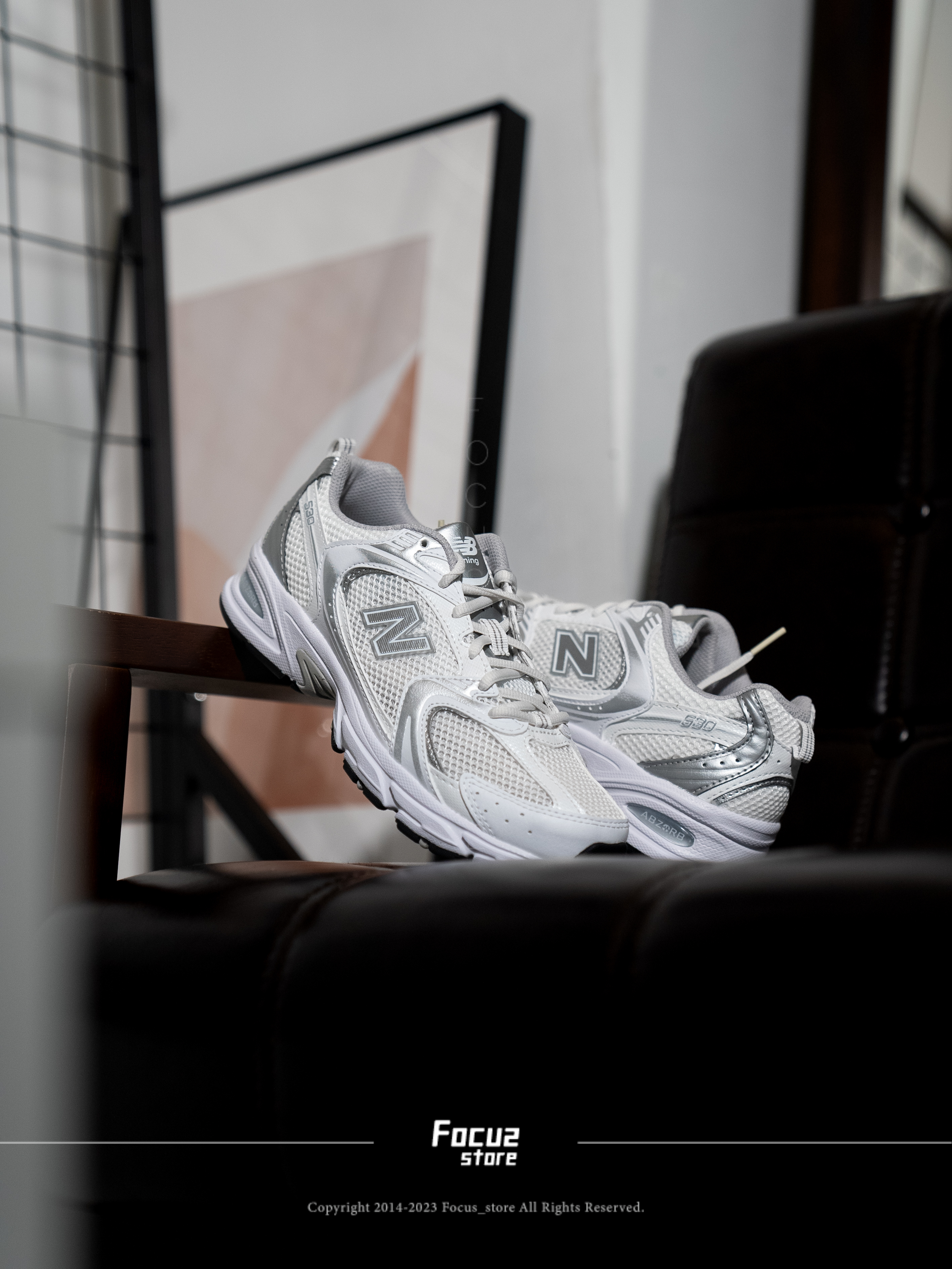 【Focus Store】現貨秒發 New Balance 530 "Silver White" 銀白 MR530EMA