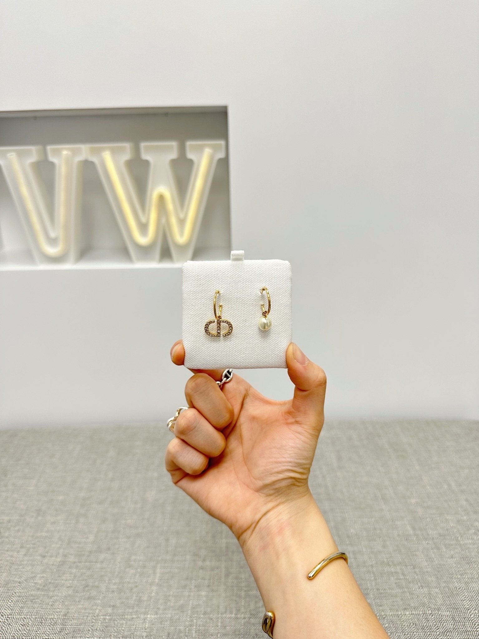 Dior Petit CD Earrings