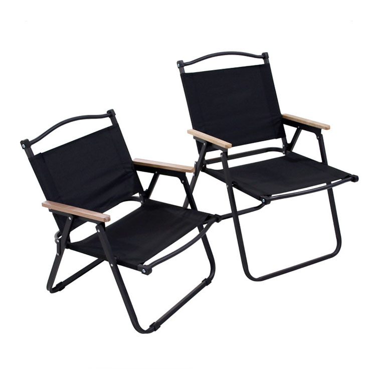 戶外露營木扶手折疊椅