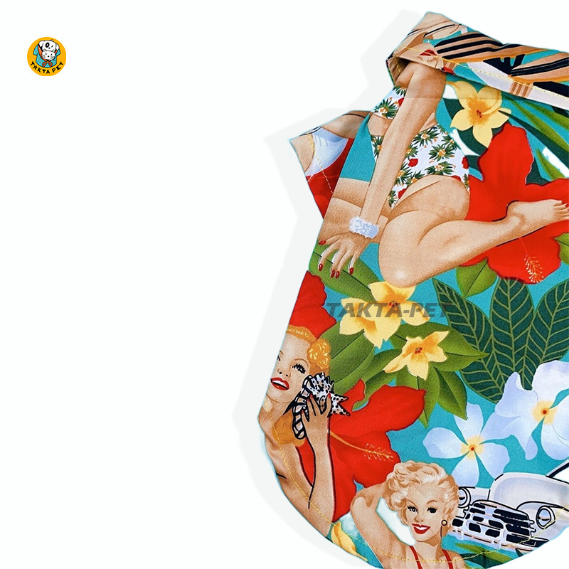 TAKTA宠物衣服 高质量衬衫 特鲜艳配色 衬衫