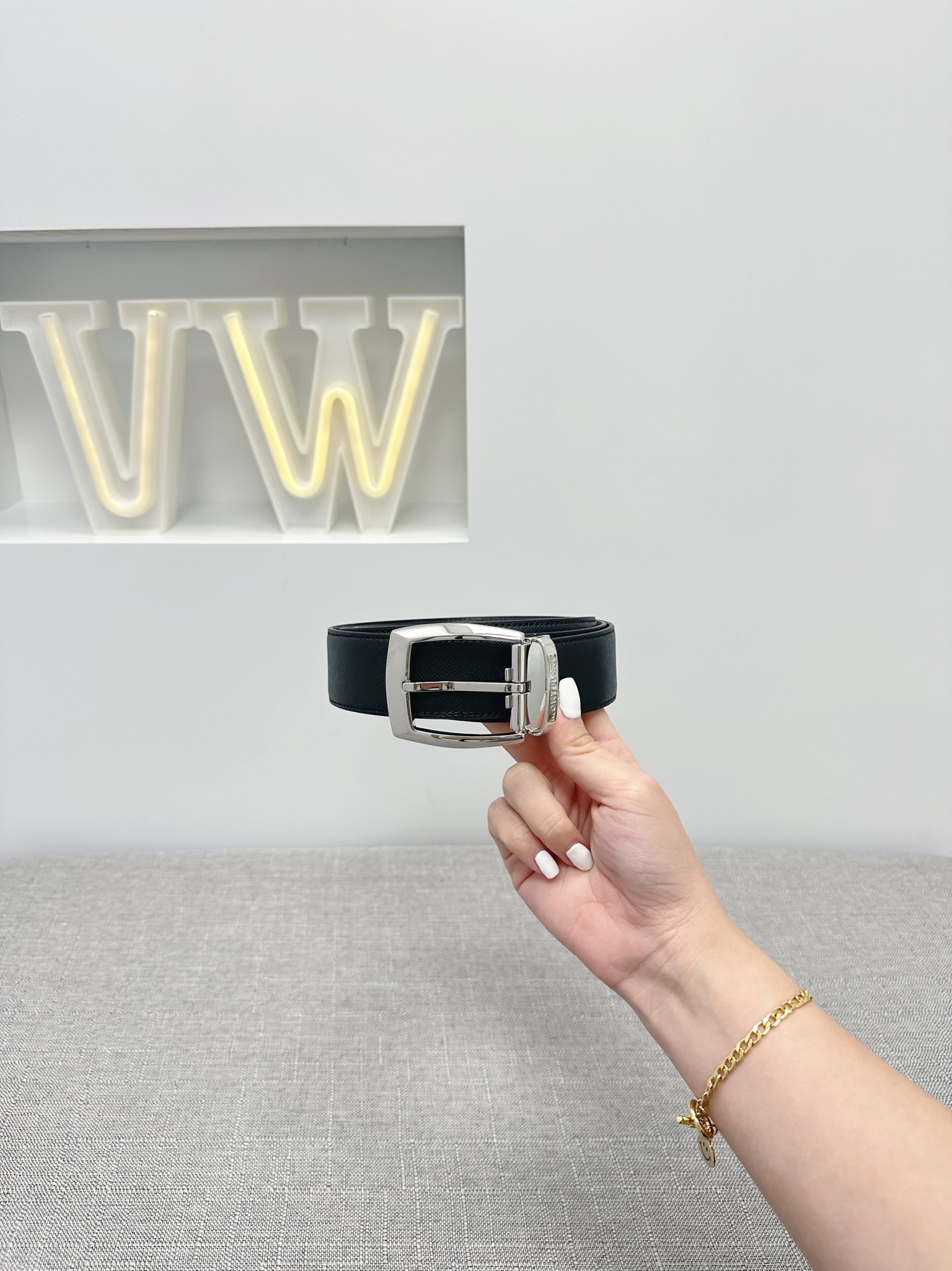 Outlet Montblanc Mens Belt