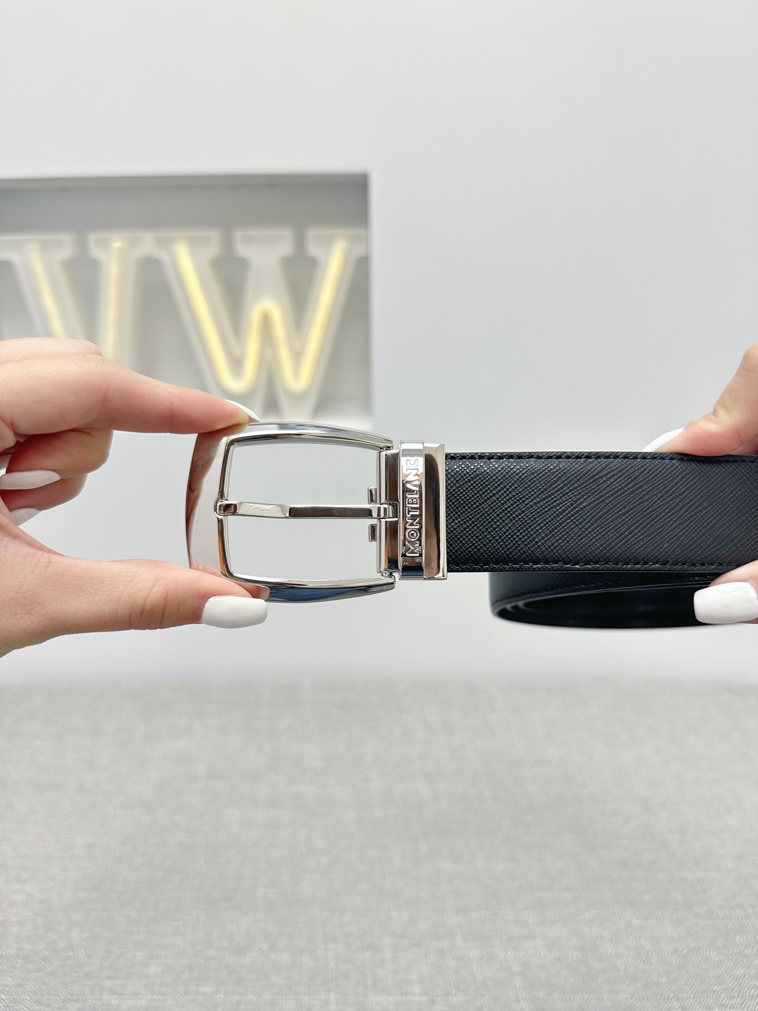 Outlet Montblanc Mens Belt