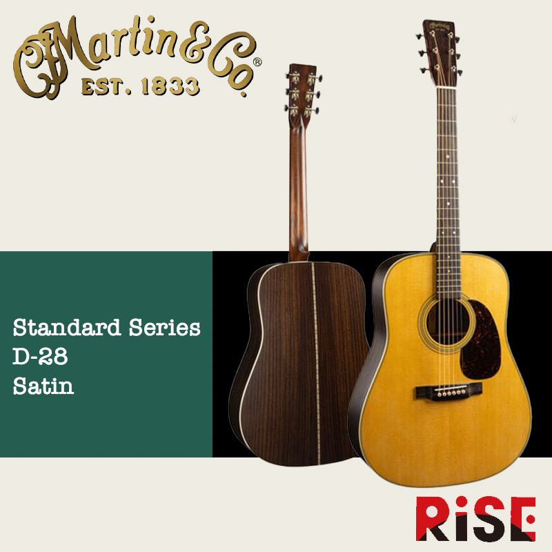 Martin D-28 Satin 雲杉 全單板 木吉他 含原廠硬盒