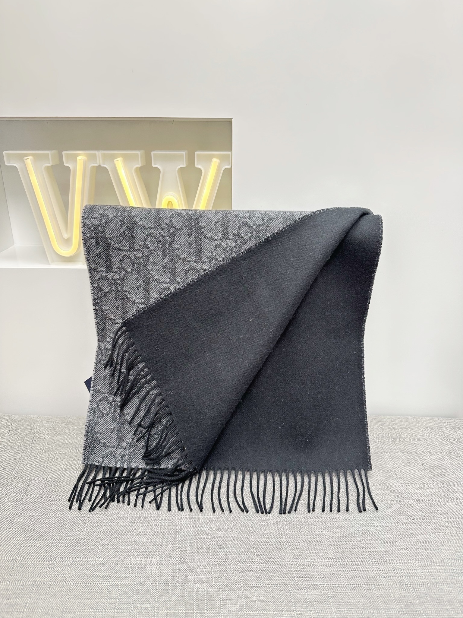 Dior Oblique Double Sided Scarf