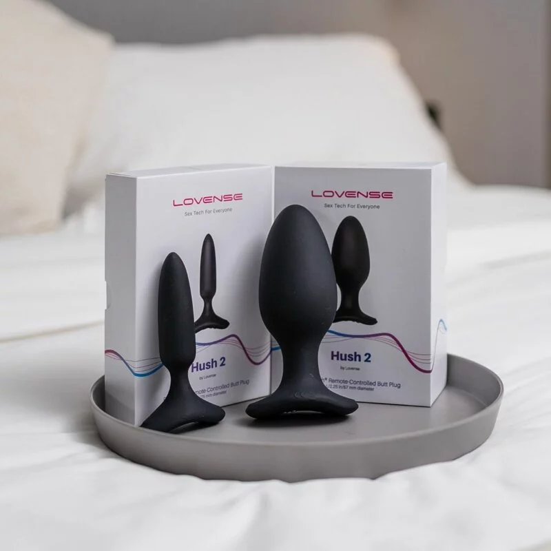 LOVENSE Hush 2 遠端智能 後庭震動肛塞 (四種尺寸可選)
