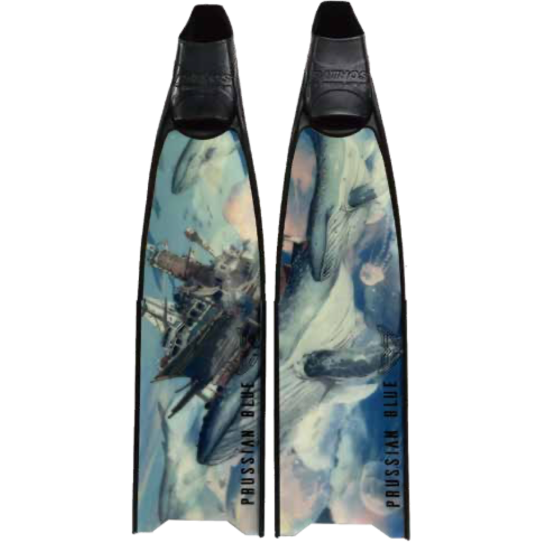 ▲2024 普魯士藍 玻纖彩繪板 翔鯨艦隊