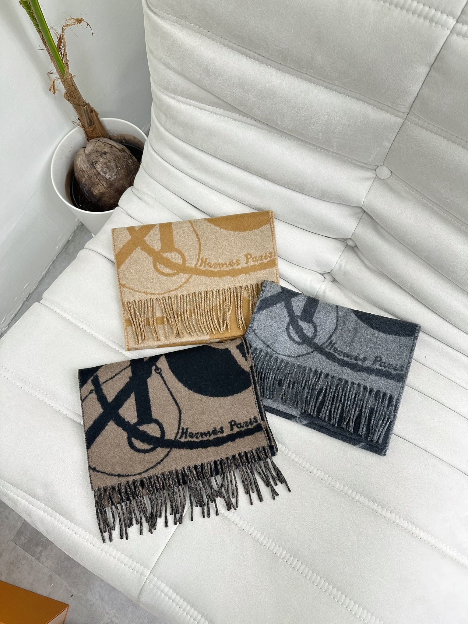 Hermes Clic Clac Scarf