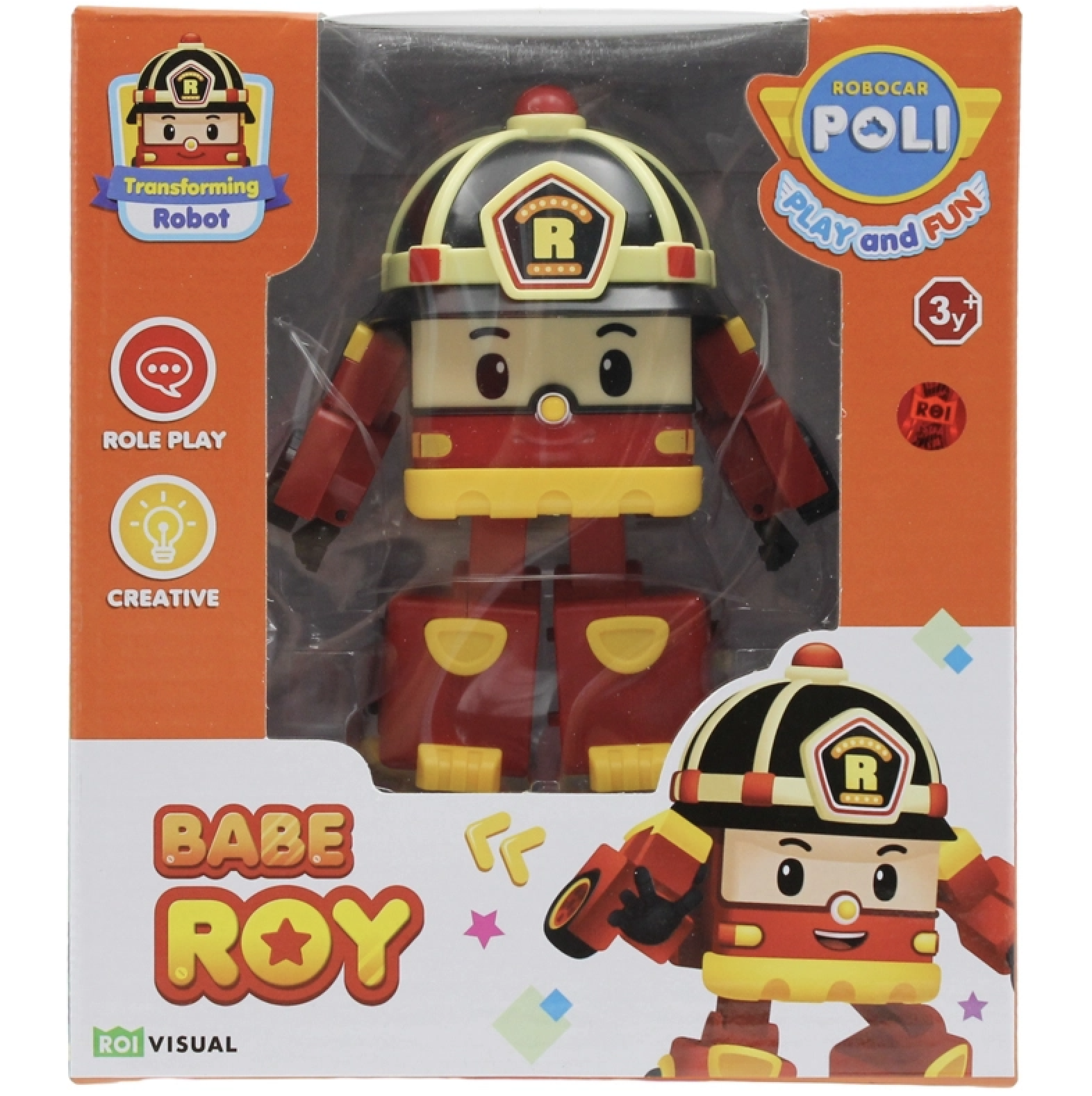 救援小英雄波力：Roy 羅伊簡易變形車