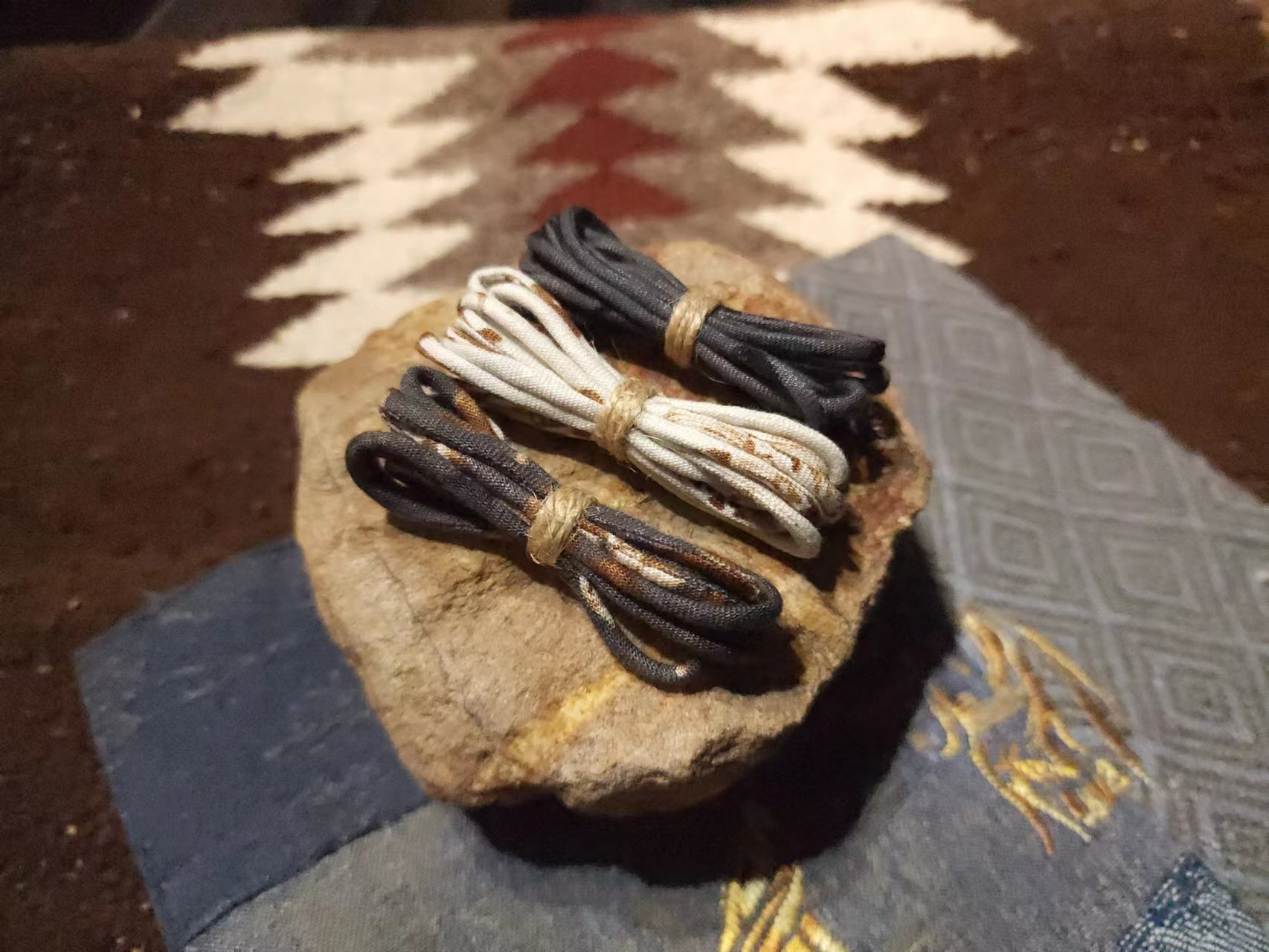 YVES 古布繩-吹笛者(黑夜)