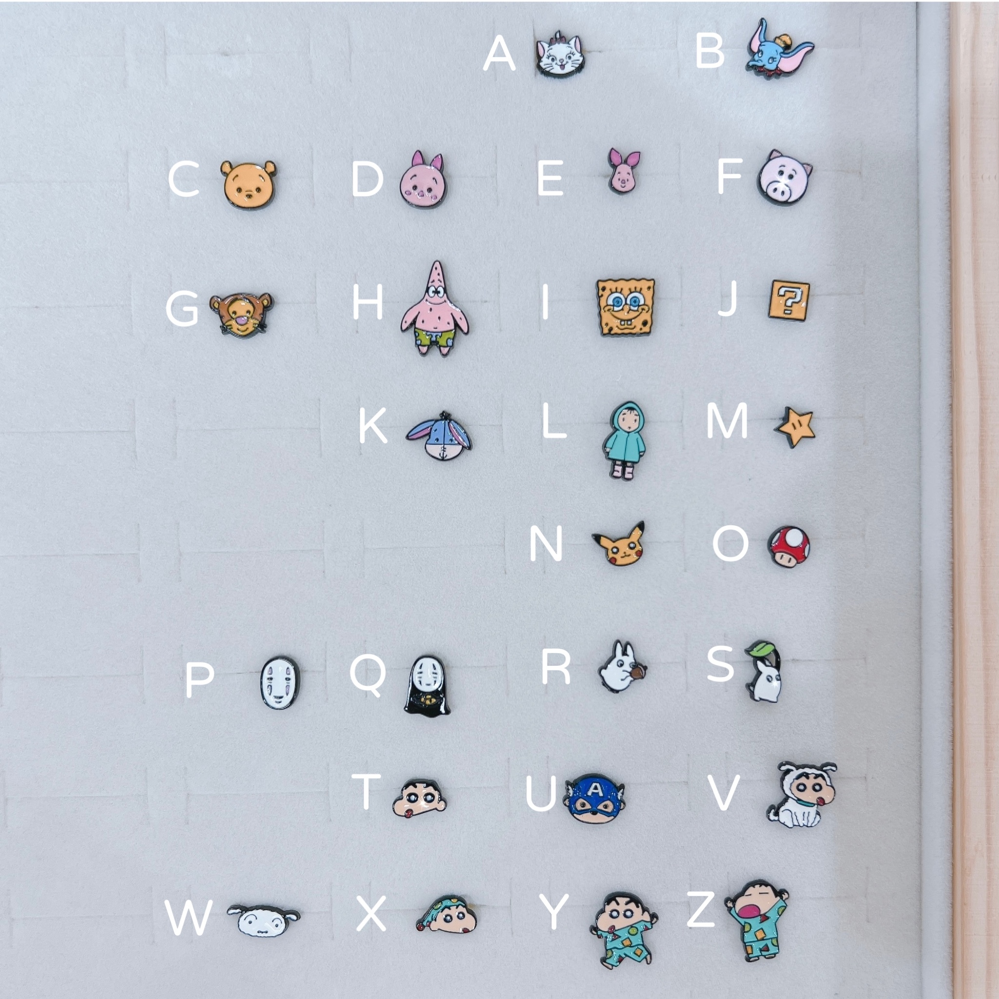 韓國正版烤漆卡通耳珠/耳骨釘 [單支]