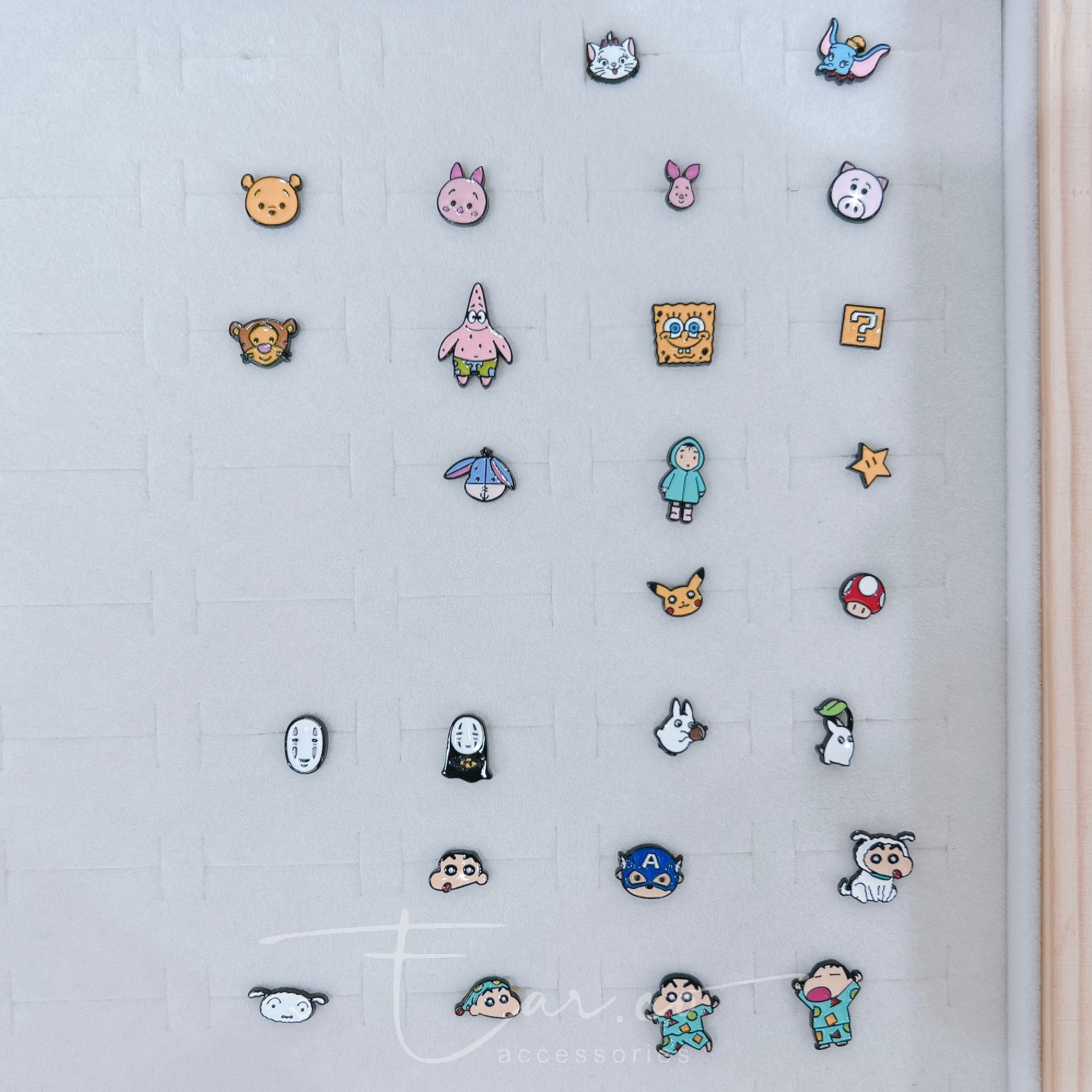 韓國正版烤漆卡通耳珠/耳骨釘 [單支]