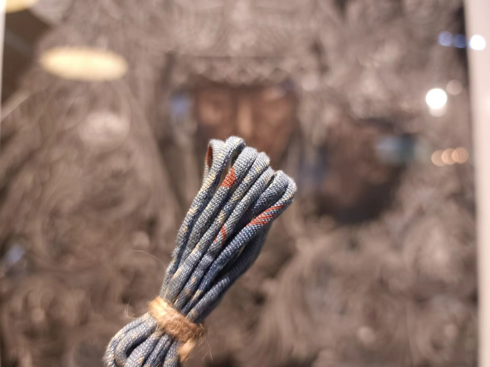 YVES 古布繩- 煙花易冷(群青藍)