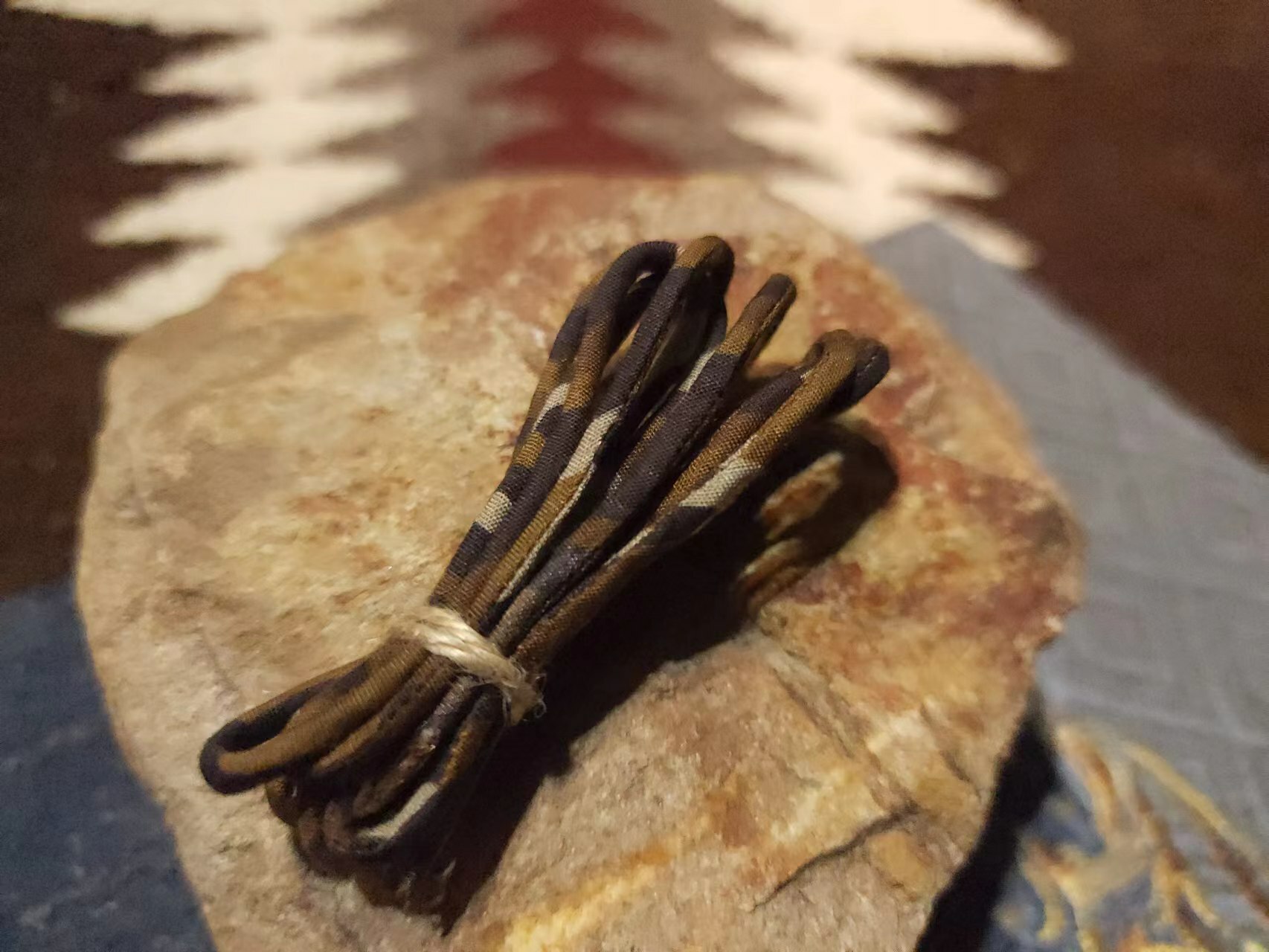 YVES 古布繩-棕浪