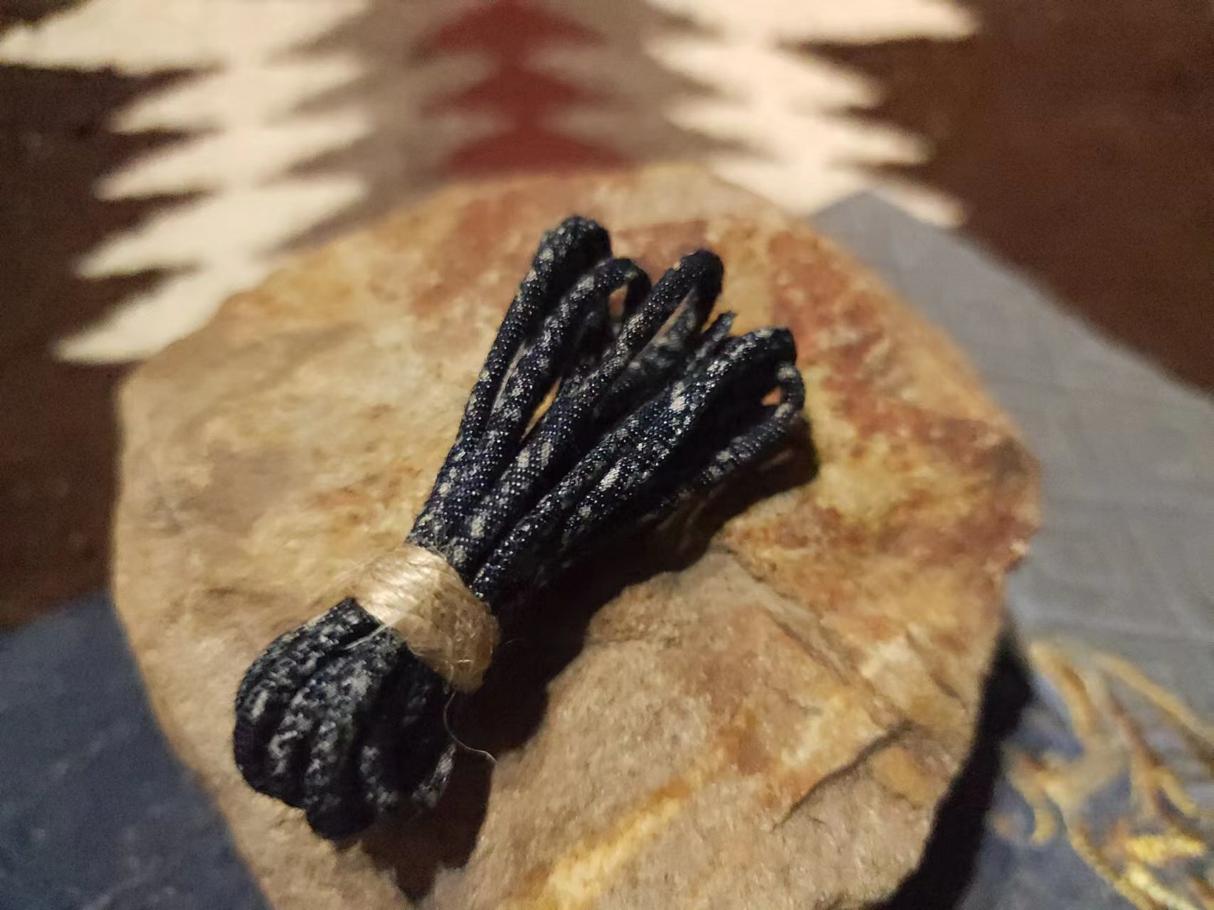 YVES 古布繩-浪紋兔