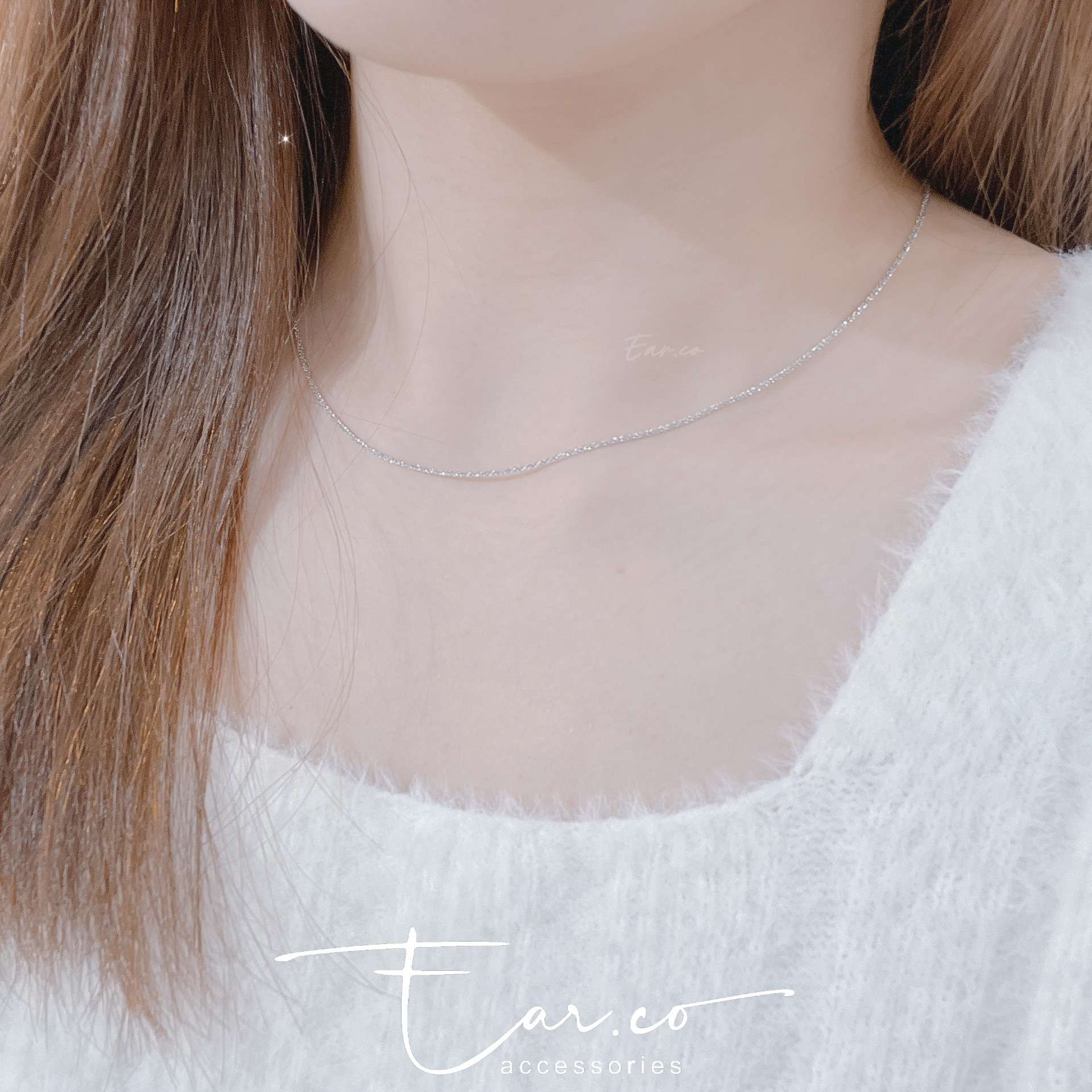 滿天星幼身裸頸鏈 [ITALY SILVER🇮🇹]