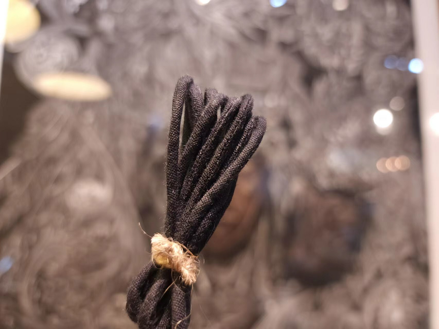 YVES 古布繩-黑渲染