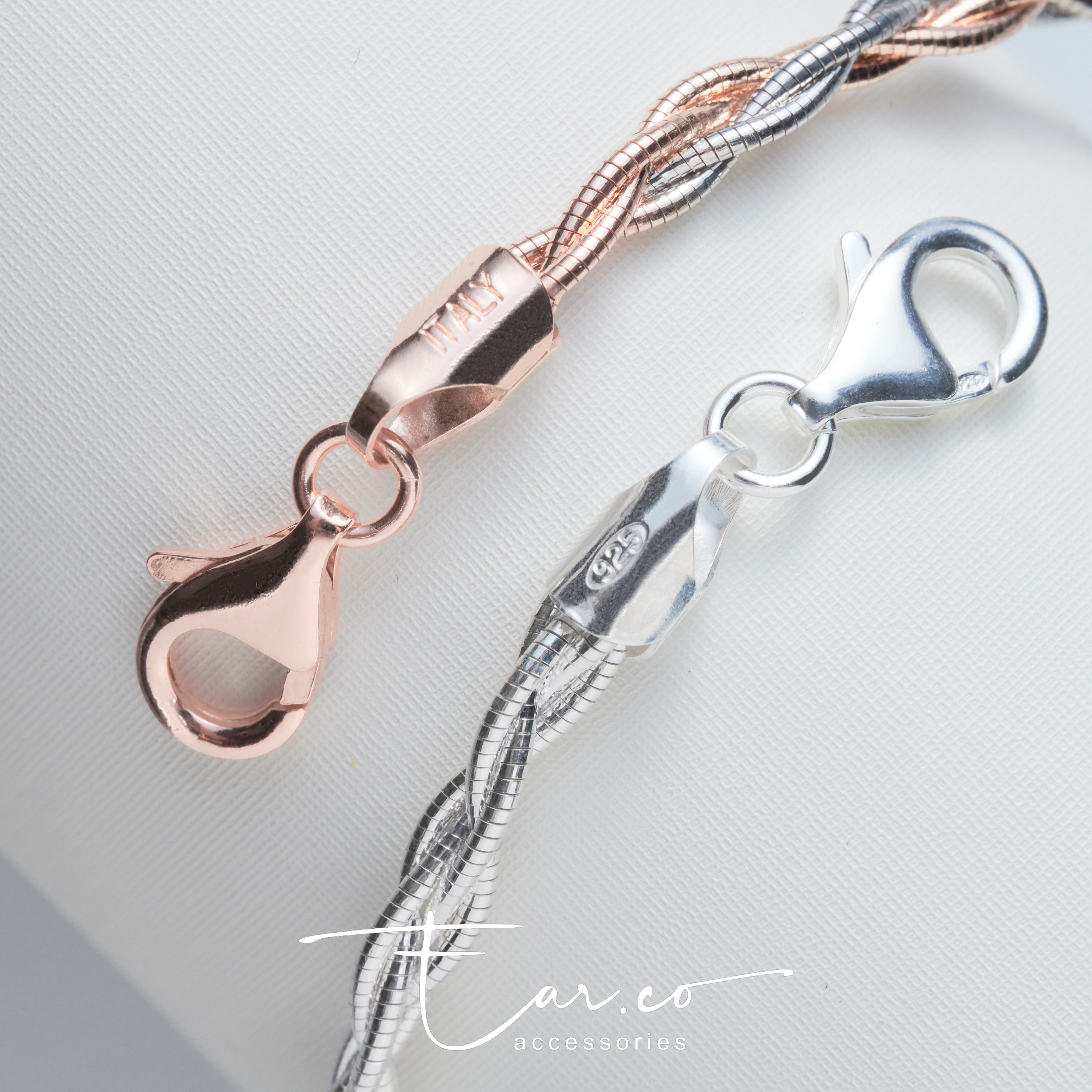 麻花扭扭半手鐲 [ITALY SILVER🇮🇹]