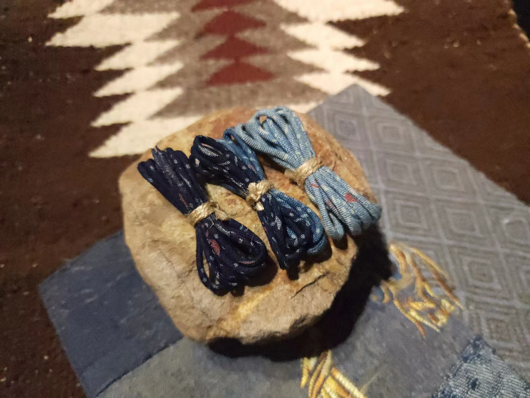 YVES 古布繩-煙花易冷(雙色)