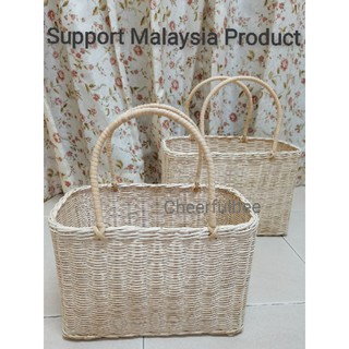 Rectangle Rattan basket Picnic Basket Gift Basket