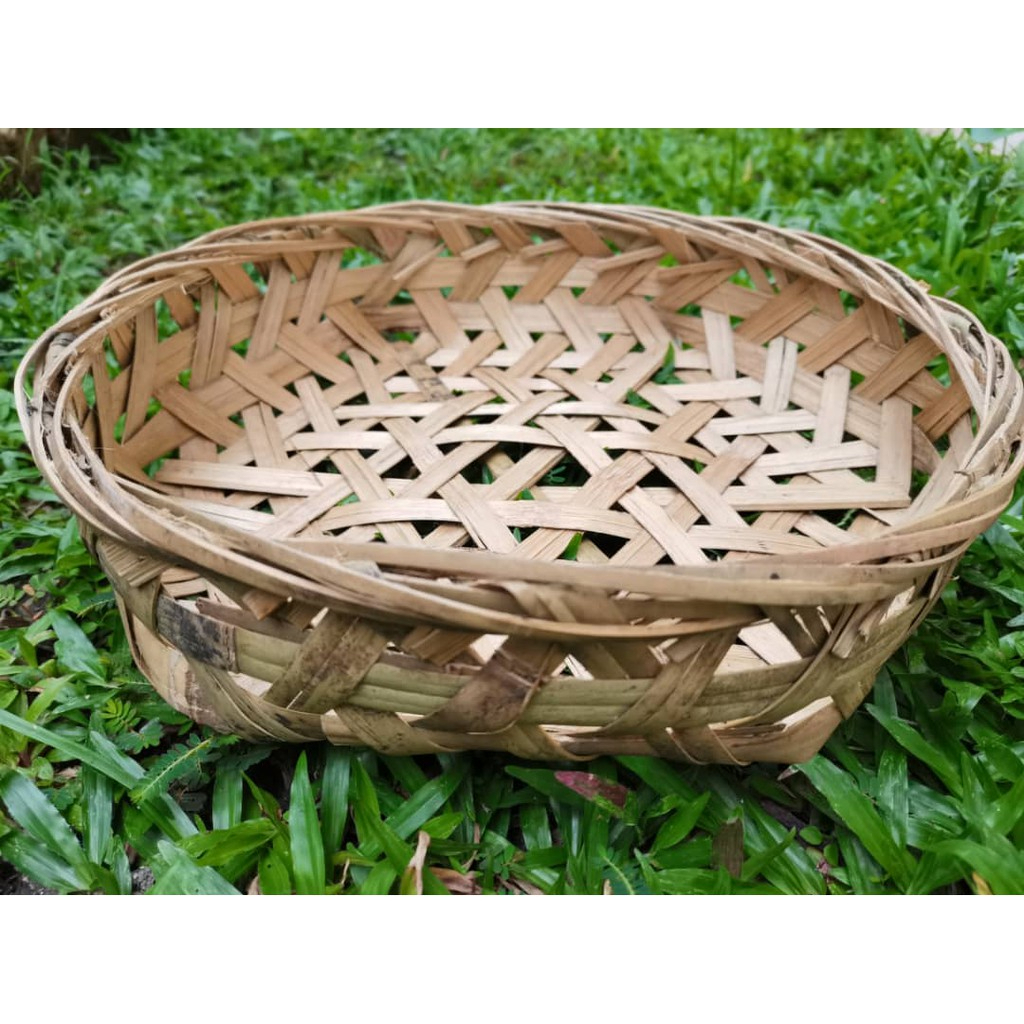 WEAVING BAMBOO SKIN BASKET Steaming Basket