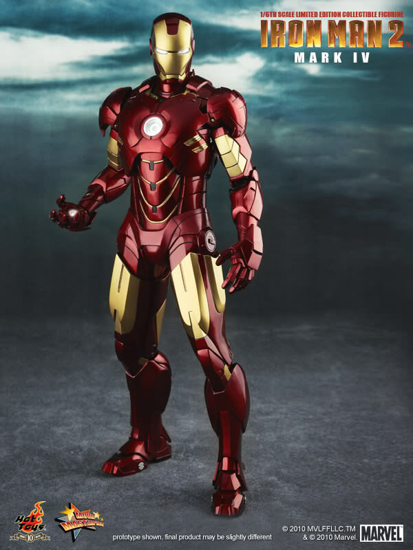HOT TOYS MMS 123 IRON MAN 2 – MARK IV