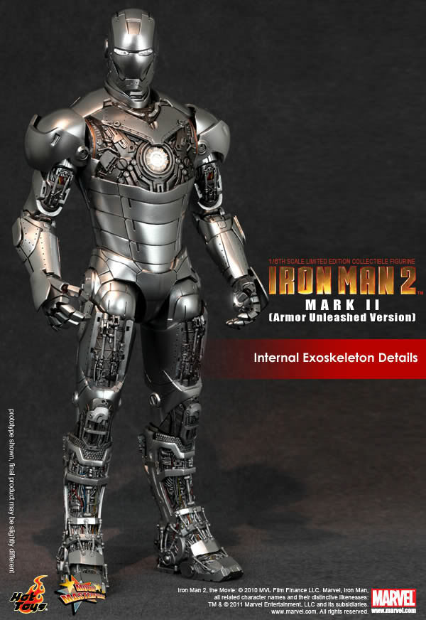 HOT TOYS MMS 150 IRON MAN 2 – MARK II (ARMOR UNLEASHED)
