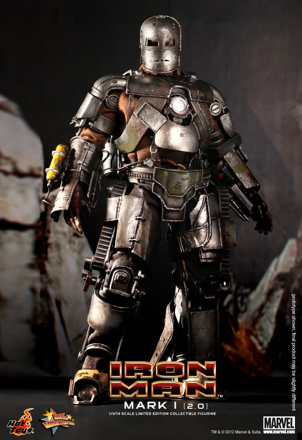 HOT TOYS MMS 168 IRON MAN – MARK I (2.0)