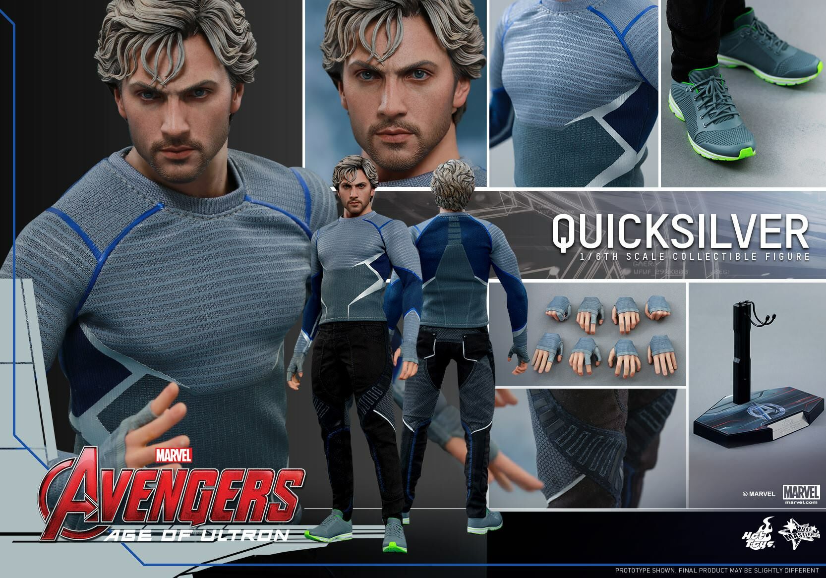HOT TOYS MMS 302 AVENGERS : AGE OF ULTRON – QUICKSILVER