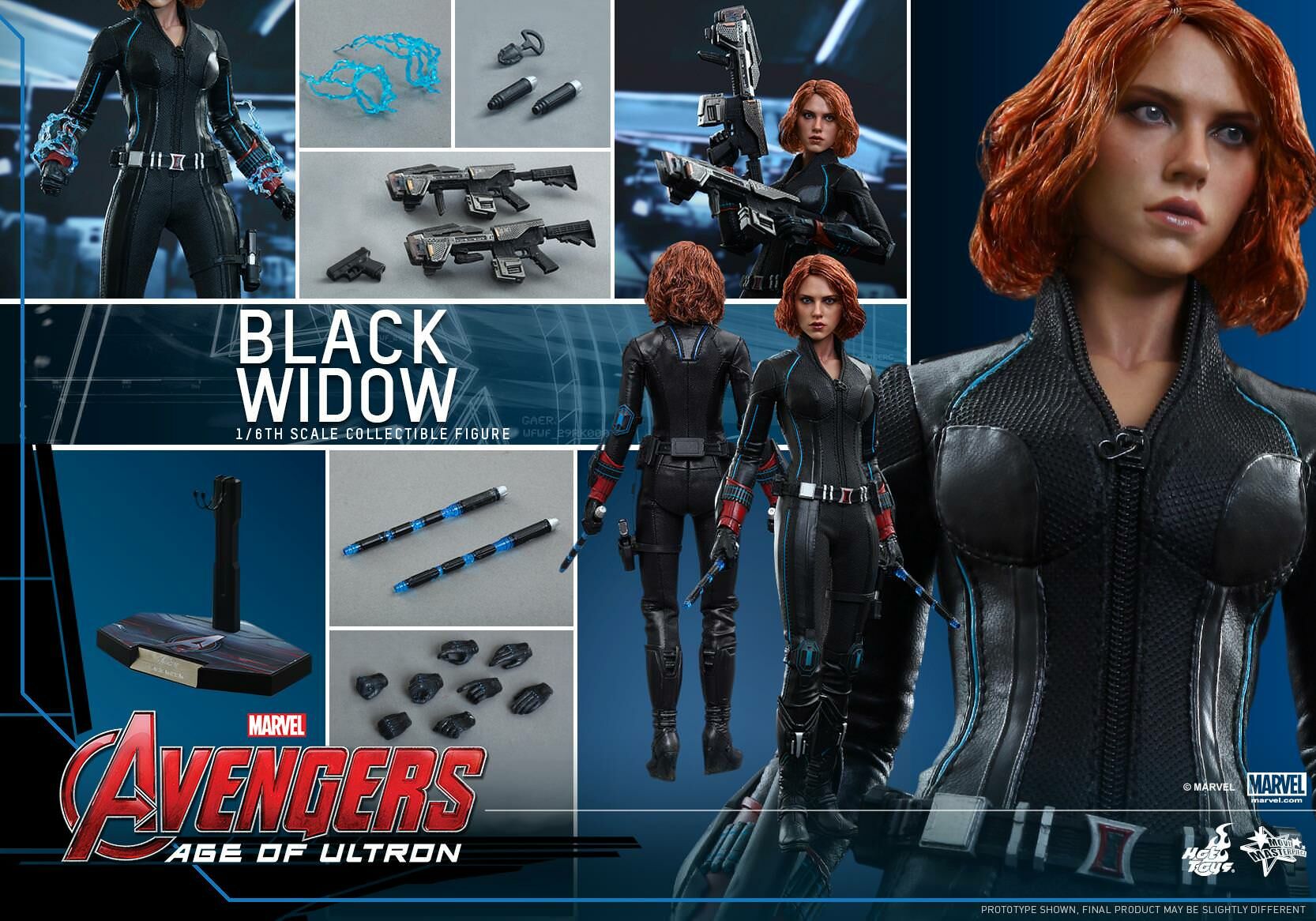 HOT TOYS MMS 288 AVENGERS : AGE OF ULTRON – BLACK WIDOW