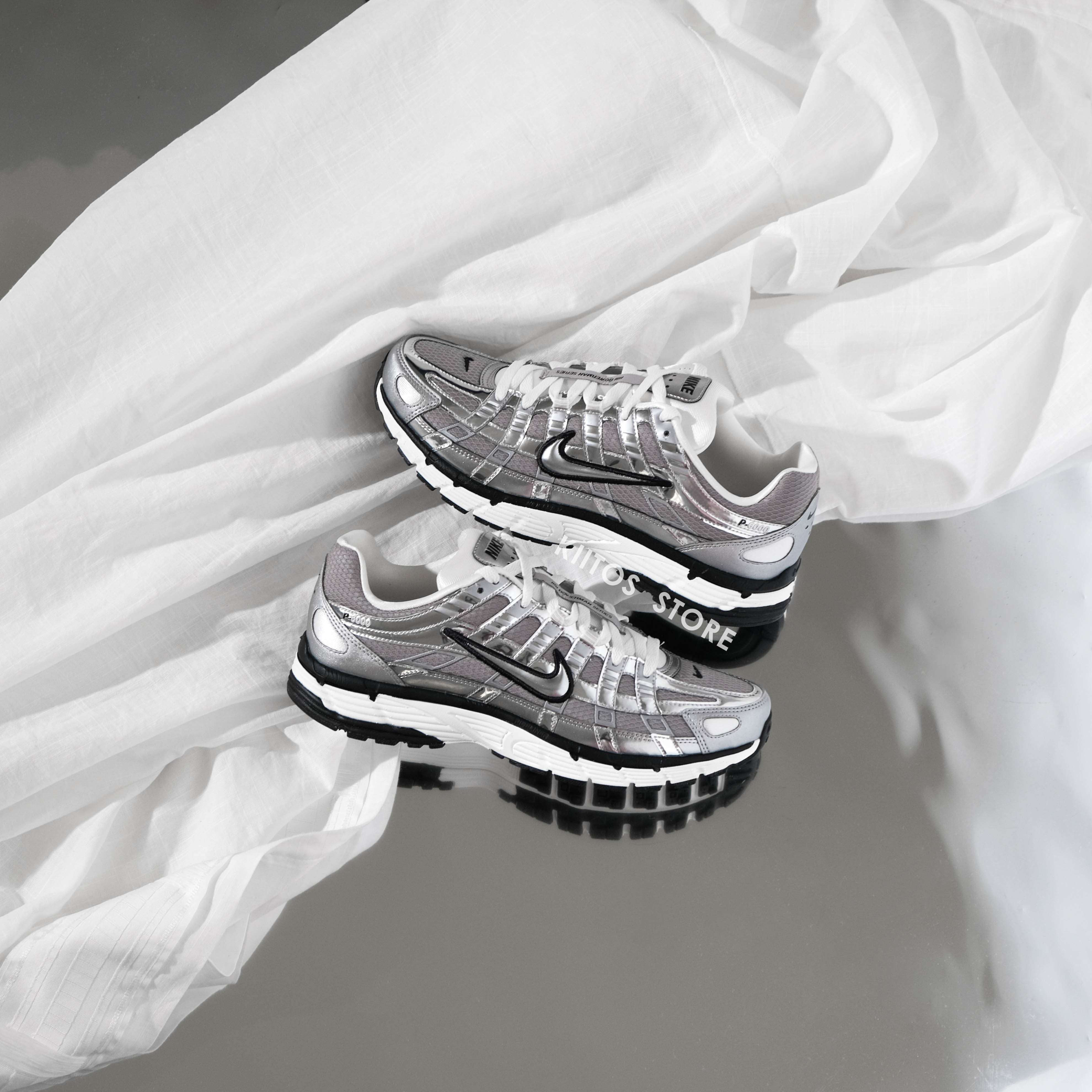 Nike P-6000 "Metallic Silver" 液體灰銀 CN0149-001