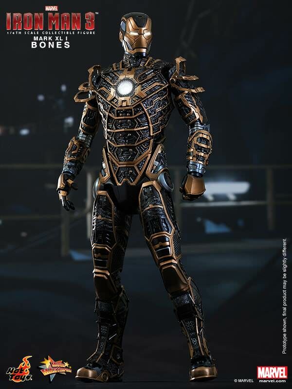 HOT TOYS MMS 251 IRON MAN 3 – MARK XLI BONES ARMOR