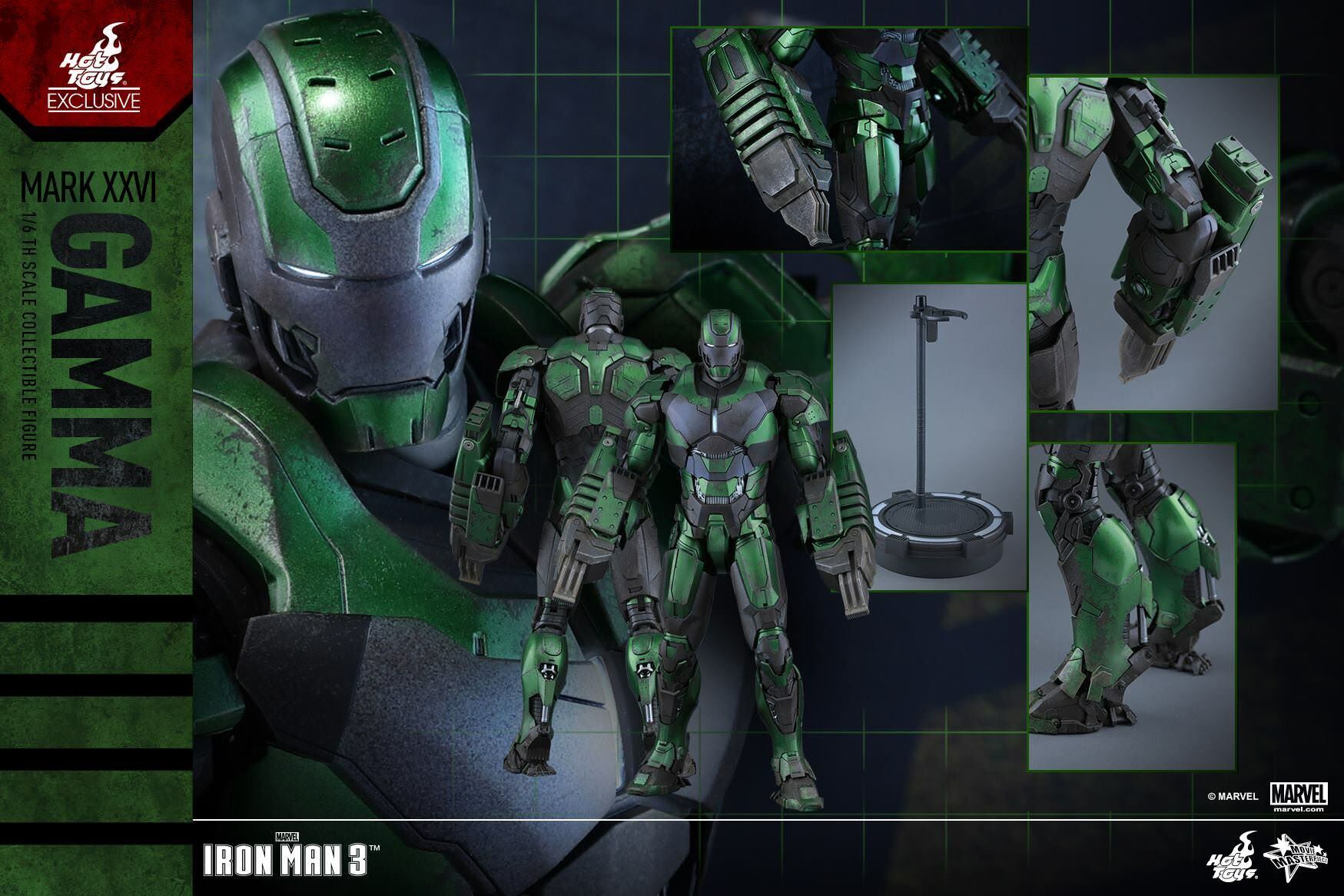 HOT TOYS MMS 332 IRON MAN 3 – MARK XXVI GAMMA