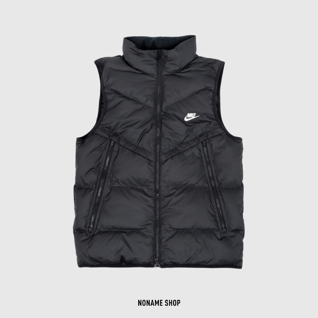 NIKE NSW 650-D Vest 字勾 立領 羽絨 背心 (男款)