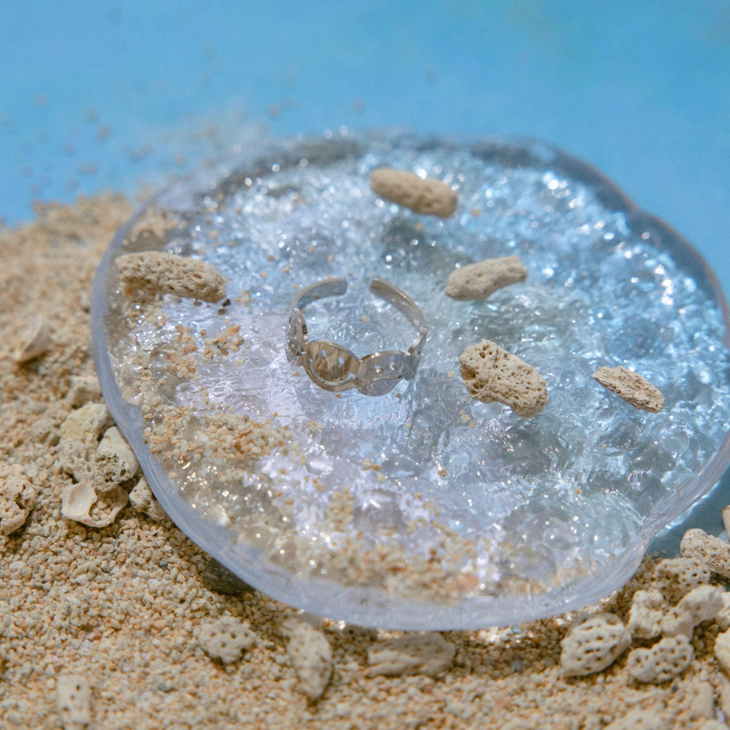 YOKO 圓圓哭笑臉戒指