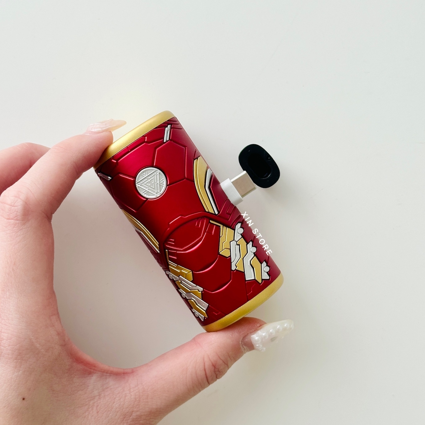 <限時開團!!>InfoThink 鋼鐵人 漫威授權 盔甲 口袋 隨身 快充 行動電源