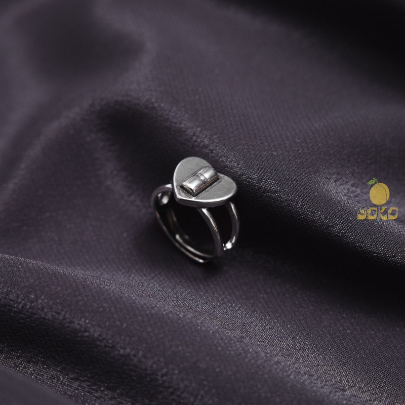 YOKO 凸狀愛心戒
