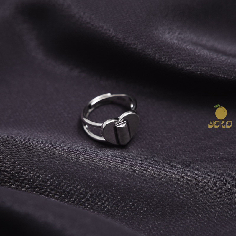 YOKO 凸狀愛心戒