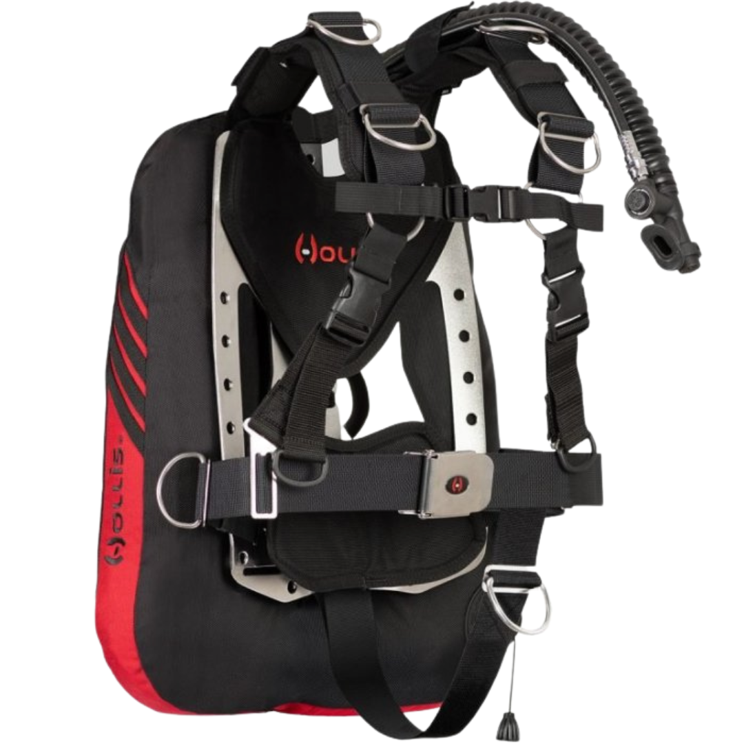 ▲Hollis 背囊式BCD鋁背板 ST ELITE TRAVEL SYSTEM 22磅 208.8002.022