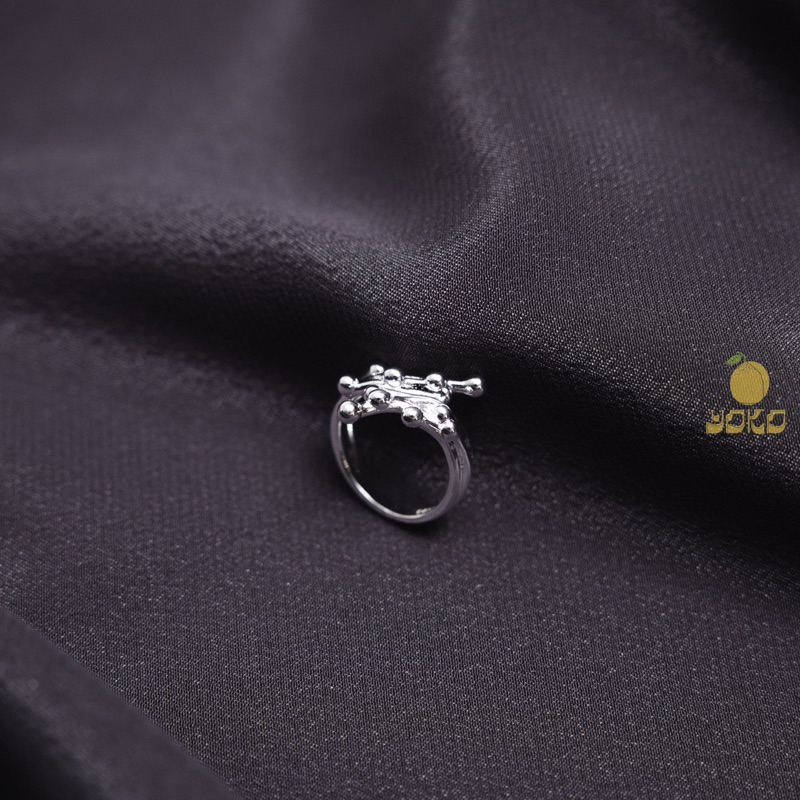 YOKO 流性線條戒