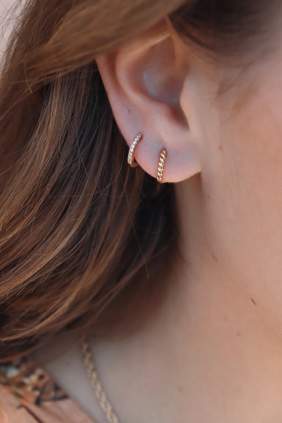 Waekura Earrings Tresse (W740) 單隻