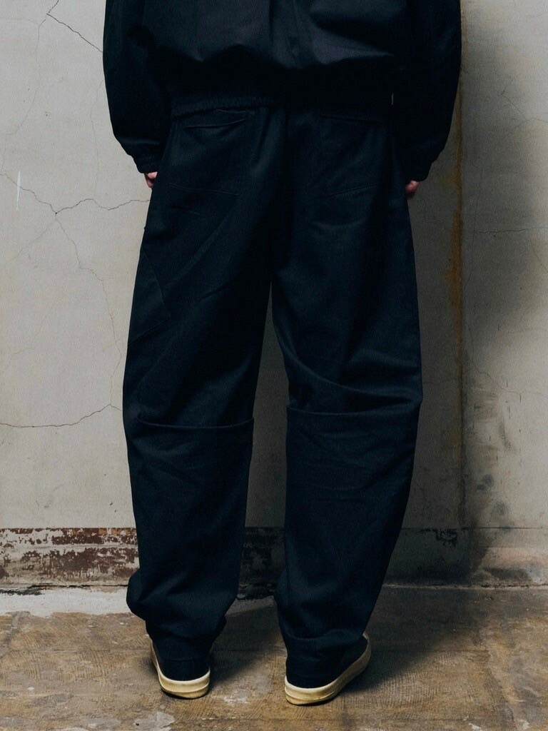 RE VER'S 弧形剪裁長褲 / 深藍 ACR TYPE PANTS