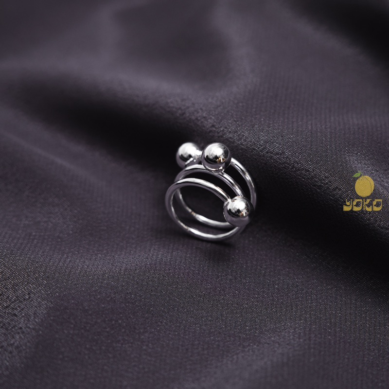YOKO 圓球纏繞戒