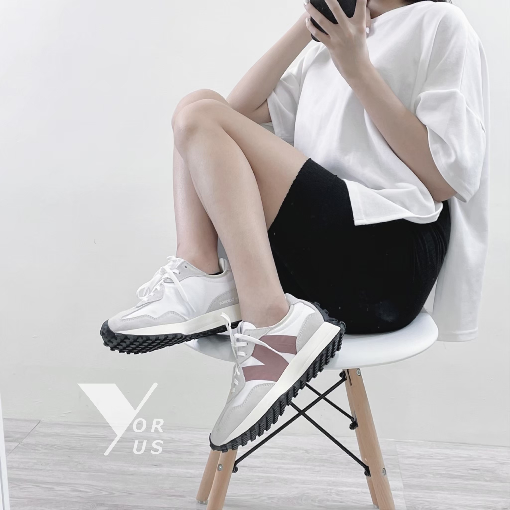 New Balance 327 乾燥玫瑰粉（WS327CD）