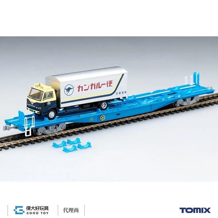 TOMIX ピギーバックトラックA(西濃運輸)・B(久留米運送)の2点セット TOMIX ピギーバックトラックA(西濃運輸)・B(久留米運送)の2点