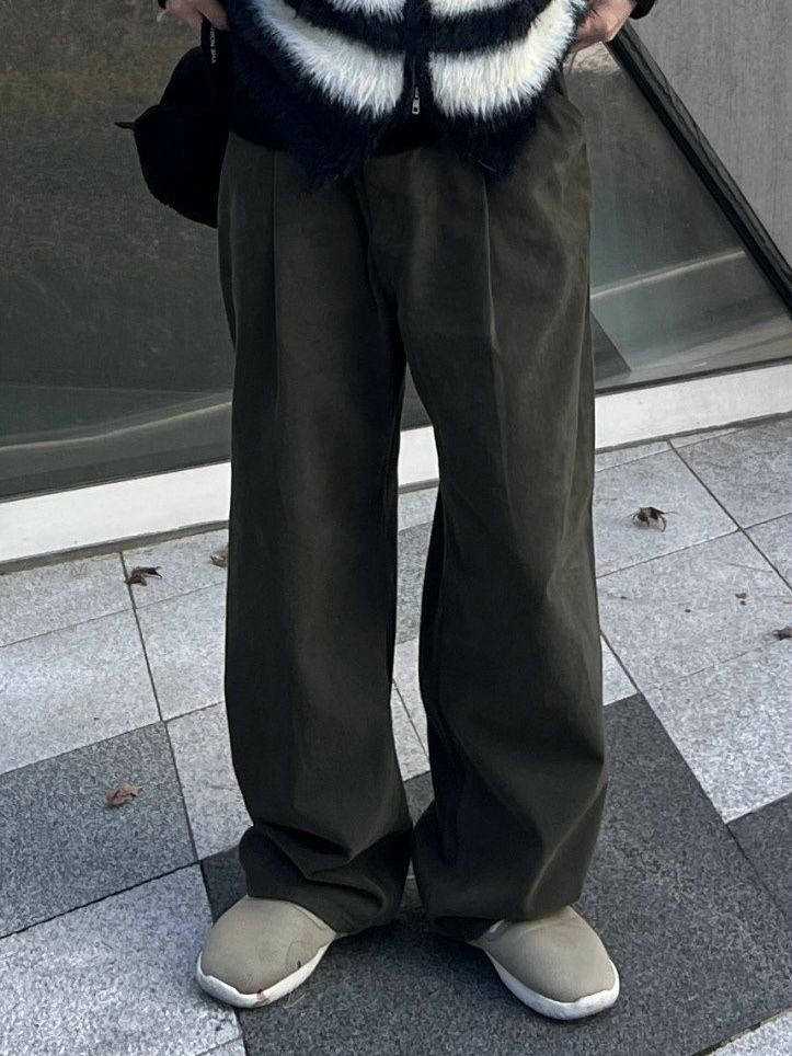 淨色鬆身褲 P2698