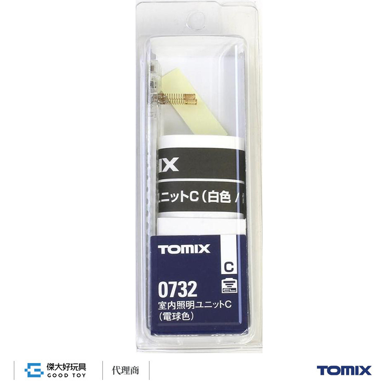 TOMIX 0732 Interior Lighting Kit C (Incandescent-like Color) (Single) 
