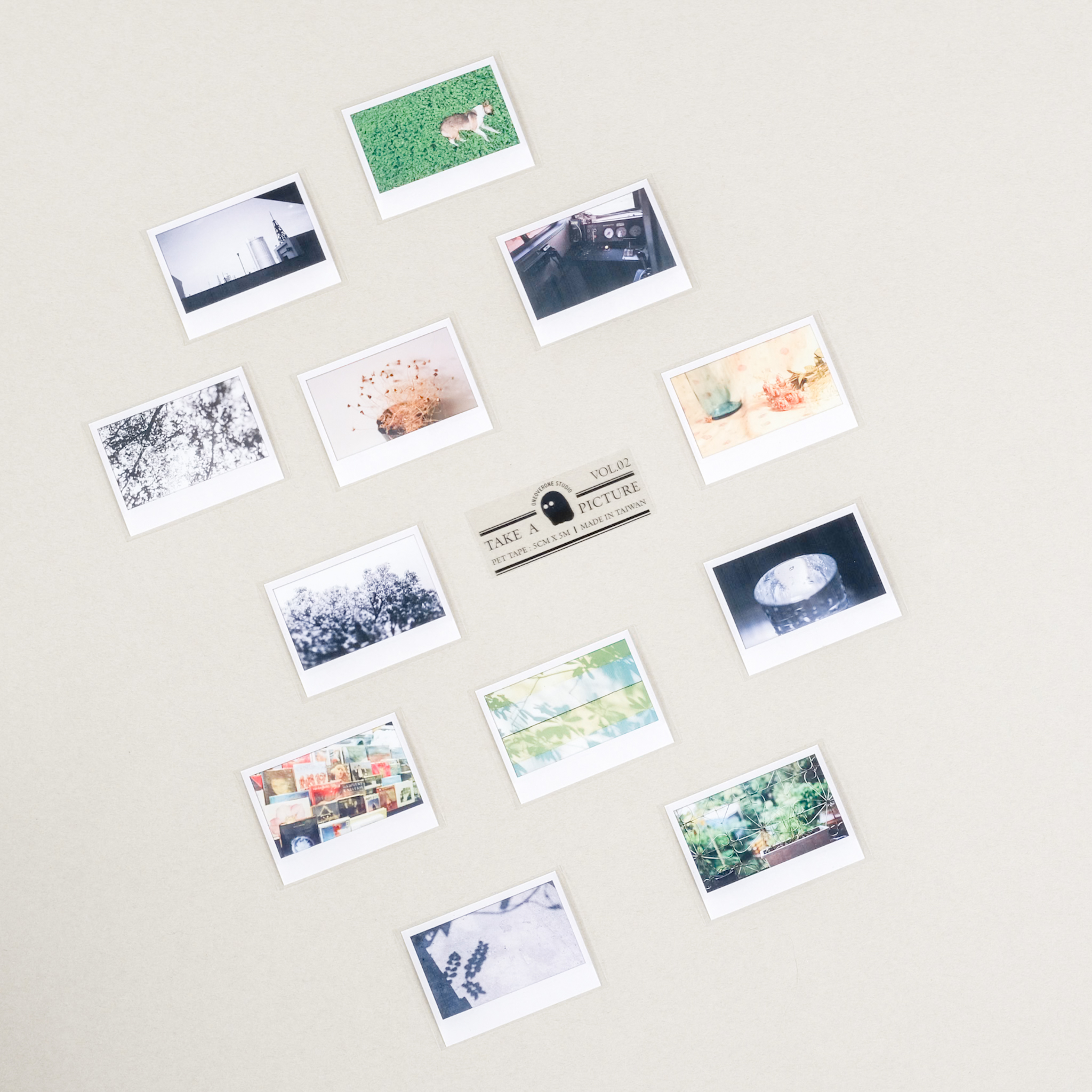 Take a picture VOL.02 PET膠帶｜一分之一工作室 臺灣
