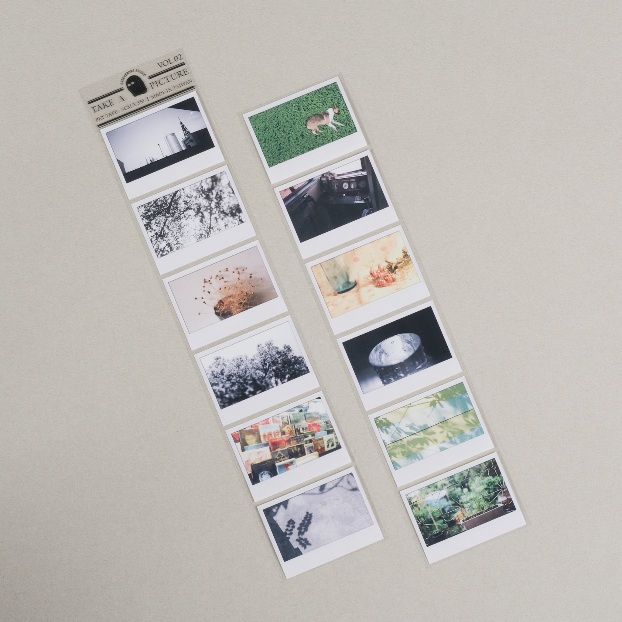 Take a picture VOL.02 PET膠帶｜一分之一工作室 臺灣